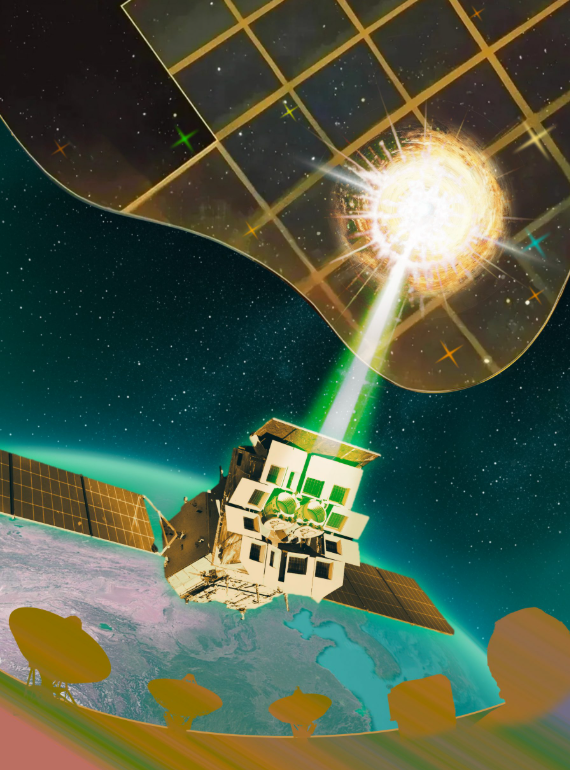 The Einstein Probe detected the faint X-ray signal of the transient EP240315a long before its gamma-ray counterpart. This demonstrates the high sensitivity of its optics. Follow-up observations showed that the burst came from about 12.5 billion light-years away, starting its cosmic journey towards us when the universe was just 10 percent of its current age. Credit: Openverse/ Einstein Probe Science Center