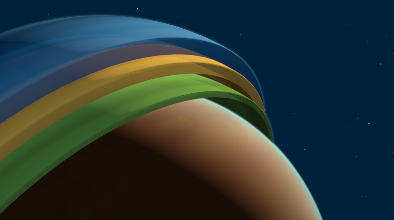 The 3D structure of the atmosphere of the exoplanet Tylos - Credits: ESO