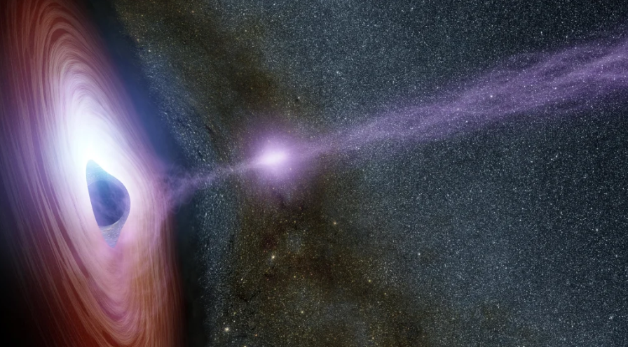 Immagine rappresentativa tesi magistrale Tavecchio - Credit image: IPAC-Caltech
