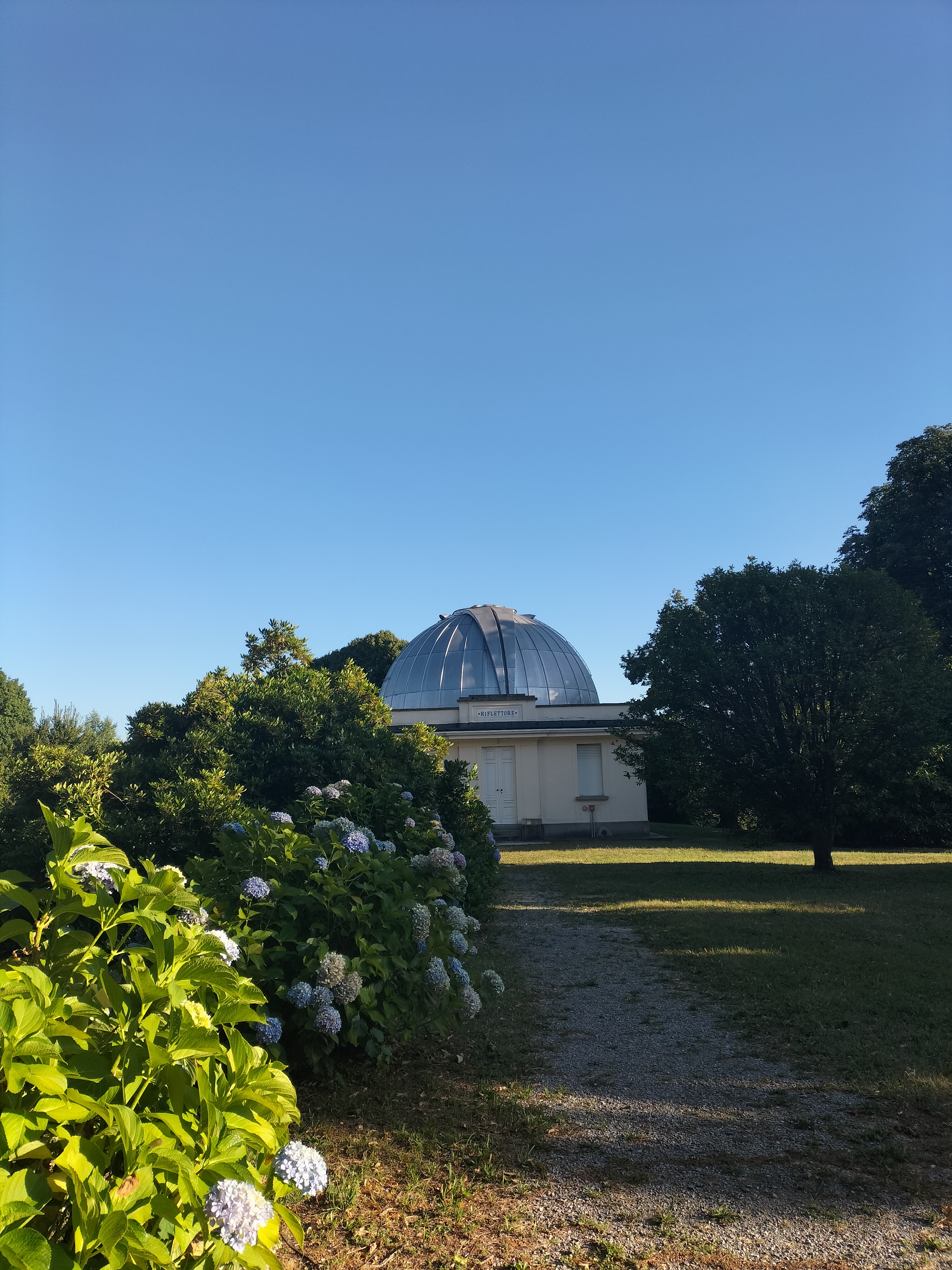 Il parco dell'Osservatorio e la cupola Zeiss