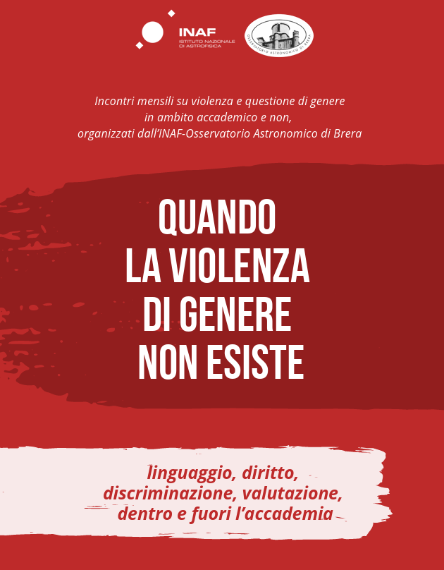Locandina ciclo seminari quando la violenza di genere non esiste
