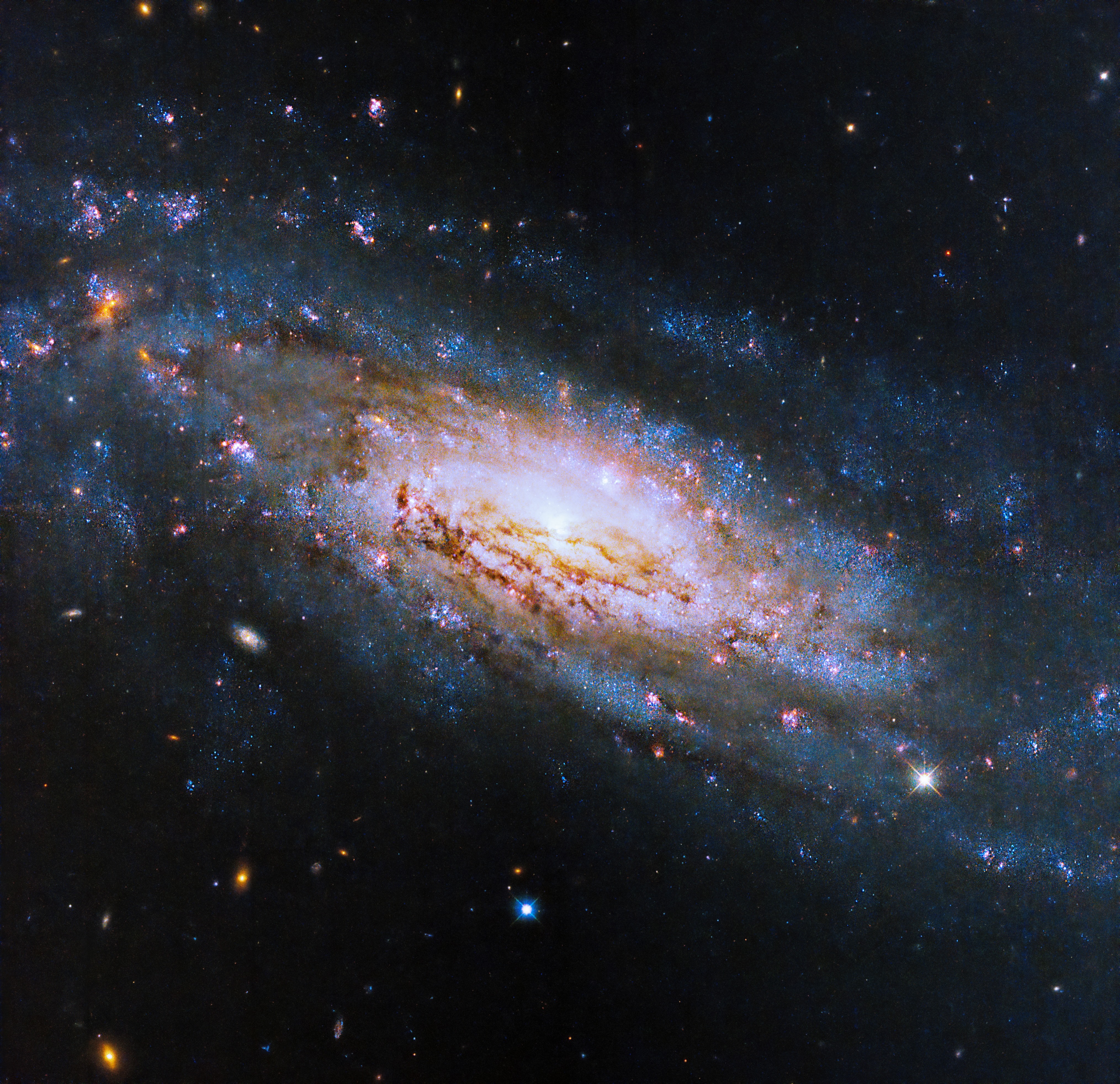 Representative image for the doctoral thesis on the theme of galaxy evolution
