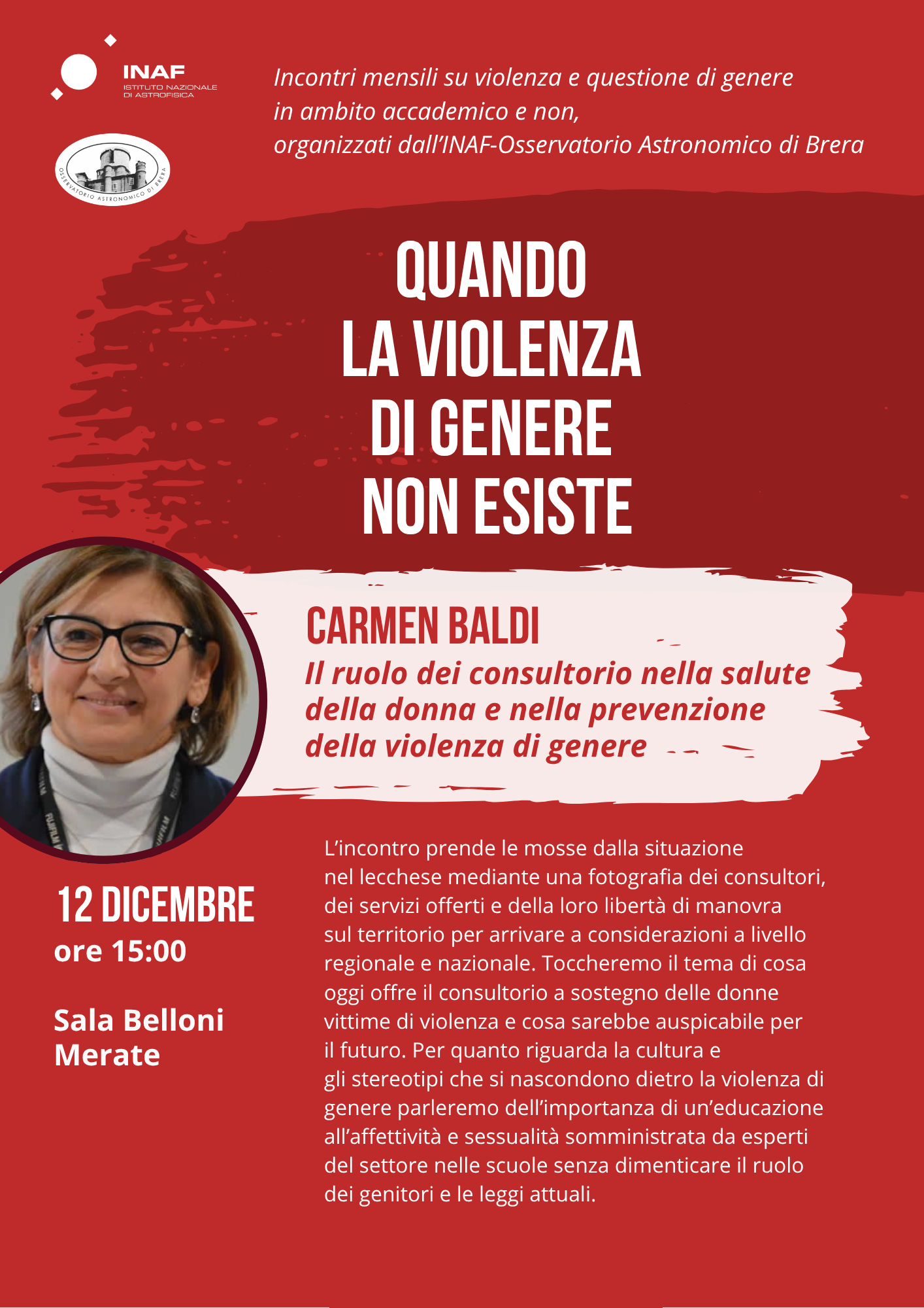 Locandina per sesto incontro