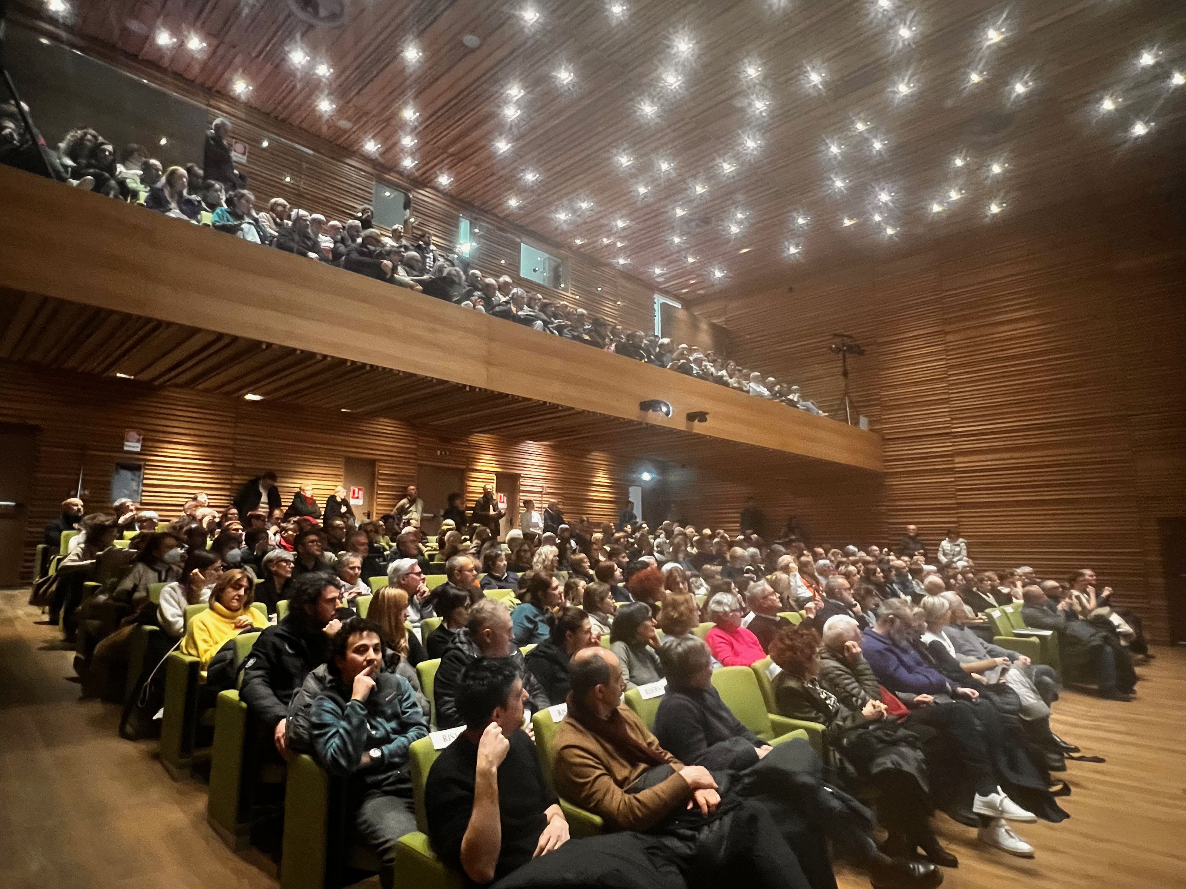 Conferenza Amalia Ercoli Finzi (29/01/2026) - La sala dell'auditorium - Crediti: INAF-OAB